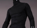 Men’s Thermal Shirt – Slim Fit High Neck Long Sleeve Winter Top