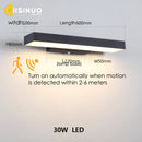DecorBites™ Dusk Dawn Motion Sensor Outdoor Wall Light Modern Sconces for House Garage Balcony