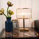 DecorBites™ Crystal Table Decor Lamp 3000K E14 Bulb Desk Light for Bedside Office