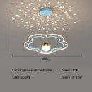 DecorBites™ Cloud Flower LED Chandelier: Kid's Bedroom Starry Sky Decorative Lighting Fixture