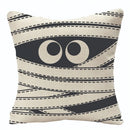 DecorBites™ Halloween Linen Cushion Cover for Living Room Decor and Sofa - Trick or Treat