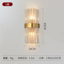 DecorBites™ Crystal Wall Lamp: Modern Luxury for Living Room, Bedroom, and Aisle