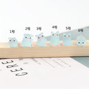 DecorBites™ Kawaii Pig Miniatures Terrarium Figurines 6pcs Crafts Home Decoration