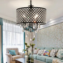 DecorBites™ Crystal Ceiling Chandelier: Elegant Ceiling Light Fixtures for Home Décor
