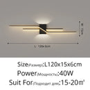 DecorBites™ LED Wall Lamp: Modern Long Strip Design for Aisle, Bedroom, Closets - Indoor Sconces Lighting