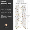 DecorBites™ Crystal Bubble Ball Pendant Light for Home Decor and Hospitality Spaces