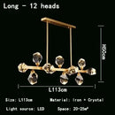 DecorBites™ Crystal Chandelier LED Pendant Lights High-end Nordic Modern Style Indoor Lighting