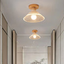DecorBites™ Clear Glass LED Ceiling Light Fixture for Modern Home Aisle Balcony Restaurant Hallway Lighting