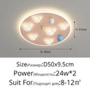 DecorBites™ Cloud Shape Ceiling Lights Pink Blue 50CM - Indoor Decorative Ceiling Lamps