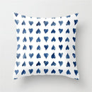 DecorBites™ Geometric Heart Round Cushion Cover for Home Decor