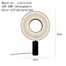 DecorBites™ Dix Heures Round Fabric LED Pendant Light for Parlor, Hotel, and Dining Room