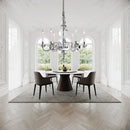 DecorBites™ Crystal Branch Chandelier | Modern Room Decor | Living & Dining Room Hanglamp