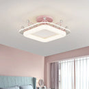 DecorBites™ Kids' Room Ceiling Light in Gold Pink Blue for Bedroom and Living Room