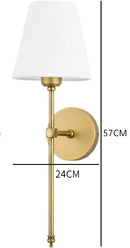 DecorBites™ Contemporary LED Wall Lamp Bathroom Mirror Bedroom Decor Sconce