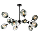 DecorBites™ Glass LED Chandelier Pendant Light for Home Ceiling Dining Room Suspension