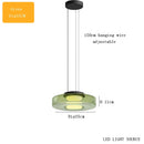 DecorBites™ Glass Chandelier LED Pendant Lights Modern Home Decor