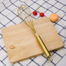 DecorBites™ Gold Steel Egg Beater Whisk Mixer Baking Set Home Kitchen Accessories