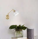 DecorBites™ Clear Glass LED Wall Sconce Switch Light - Nordic Minimalism Design
