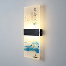 DecorBites™ Acrylic Shade LED Square Wall Lamp for Home Decor