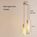 DecorBites™ Cream Marble Chandelier Pendant Light for Luxury Bedroom and Bar Counter