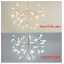 DecorBites™ Luxe Chandelier: Modern Nordic Ceiling Light for Living & Dining Room