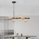 DecorBites™ Gold Glass Ball LED Pendant Light, 11 Heads, Nordic Modern Design