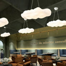 DecorBites™ Cloud LED Ceiling Chandelier - Nordic Minimalist White Design