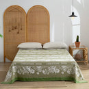 DecorBites™ Cotton Throw Blanket - Retro Chinese Style Quilt & Sofa Cover