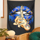 DecorBites™ Abstract Psychedelic Tapestry Wall Hanging Hippie Boho Art Home Decor