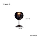 DecorBites™ Glass Gold Table Lamp: Luxury Designer Desk Light for Elegant Living Spaces