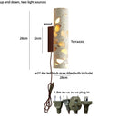DecorBites™ LED Wall Lights for Dining Room Stair Bedroom Stone Terrazzo Wood - Wabi Sabi Aesthetic