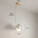 DecorBites™ Cream Flower Pendant Light: Modern Nordic Styling Chandelier for Bedroom & Living Room
