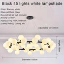 DecorBites™ Gold LED Chandelier, Modern Pendant Light for Living Room, Kitchen, Bedroom, Dining Room