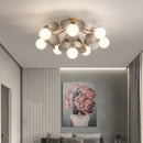 DecorBites™ Frost Glass Ceiling Chandelier for Home Indoor Lighting