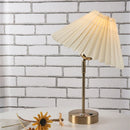 DecorBites™ Adjustable Pleated Table Lamps: Modern Nordic Retro LED Desk Lamp for Living Room, Bedroom.