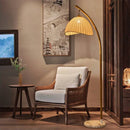 DecorBites™ Bamboo Design LED Floor Lamp Nordic Minimalism Living Room Light