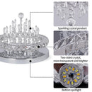 DecorBites™ K9 Crystal LED Chandelier Luxe Smart Ceiling Lamp Pendant Light