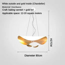 DecorBites™ LED Flying Saucer Chandelier - Modern Ceiling Light for Living Room & Bar