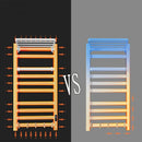 DecorBites™ Electric Towel Radiator Warmer Rack for Smart Bathroom Storage and Heating