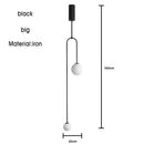 DecorBites™ Black Gold Chandelier Pendant Nordic Modern Lamp