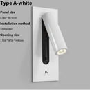 DecorBites™ LED Wall Sconce Adjustable Reading Light for Hotel Bedroom, USB Charging