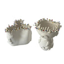 DecorBites™ Coral Shapes Flower Pot Vase Ceramic Handicraft Home Decoration
