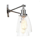 DecorBites™ 2 Head LED Wall Lamps Iron Glass Bedroom Stair Light Fixtures