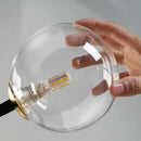 DecorBites™ Branching Bubbles Chandelier in Black and Gold for Modern Dining Room
