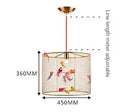 DecorBites™ Gold Bird Cage Pendant Lamp for Nordic Loft Home Living Room Bedroom