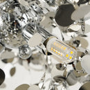 DecorBites™ LED Chandelier: Modern Simplicity for Living, Dining Room, Kitchen, Bedroom - Home Decor Light Fixture