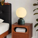 DecorBites™ Cream Wind Marble Table Lamp LED G9 Simple Designer Desk Light