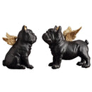 DecorBites™ French Bulldog Dog Sculpture Set - Resin Desktop Decor Ornaments