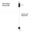 DecorBites™ LED Aluminum Ball Pendant Light: Minimalist Nordic Chandelier for Bedroom Decor