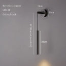 DecorBites™ Height-Adjustable Copper LED Wall Lamp: Luxurious Warm Atmosphere for Bedside, Foyer, Hotel